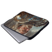 Majestic Regal Steampunk King Electronics Bag Laptopschutzhülle (Vorne Knopf)