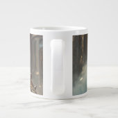 Majestic Regal Steampunk King Jumbo Tasse (Rückseite)