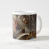 Majestic Regal Steampunk King Jumbo Tasse (Vorderseite Rechts)