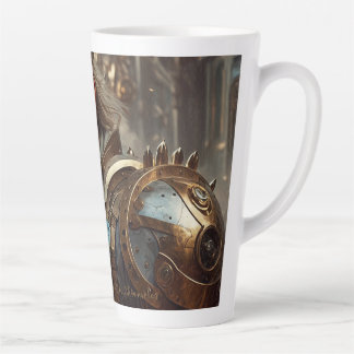 Majestic Regal Steampunk King Latte Tasse