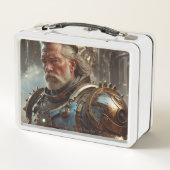 Majestic Regal Steampunk King Lunchbox (Rückseite)