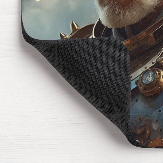 Majestic Regal Steampunk King Mousepad (Ecke)
