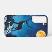 Majestic Reindeer by Moonlight Phone Case -Samsung Samsung Galaxy Hülle (Rückseite (Horizontal))