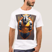 Majestic Rhino im Design des Savanna T - Shirt (Vorderseite)