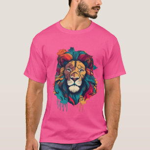 "Majestic Roar - Bold & Artistic T - Shirt" T-Shirt