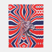 Majestic Roar Fleecedecke (Vorderseite)