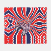 Majestic Roar Fleecedecke (Vorderseite (Horizontal))