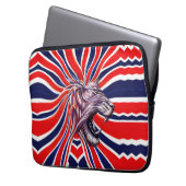 Majestic Roar Laptopschutzhülle (Vorderseite Links)