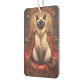 Majestic Royal Siamese Cat Portrait Autolufterfrischer (Links)