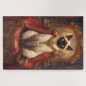 Majestic Royal Siamese Cat Portrait Puzzle (Horizontal)