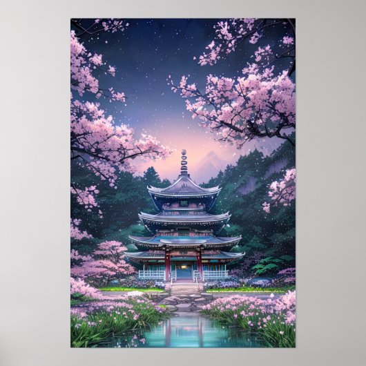 Majestic Sakura Sanctuary Poster (Vorne)