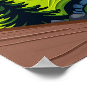 Majestic Schweizer Alpen Poster (Ecke)