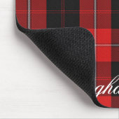 Majestic Scottish Clan Cunningham Tartan Mousepad (Ecke)