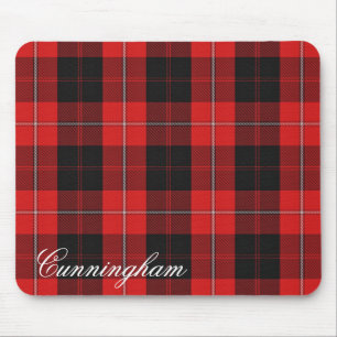Majestic Scottish Clan Cunningham Tartan Mousepad