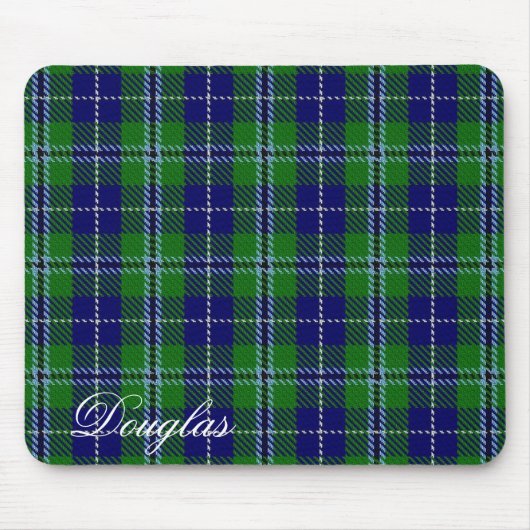 Majestic Scottish Clan Douglas Tartan Mousepad (Vorne)