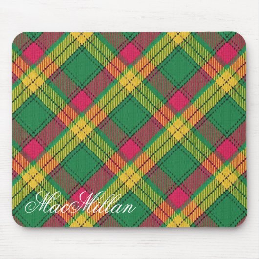 Majestic Scottish Clan MacMillan Tartan Mousepad (Vorne)