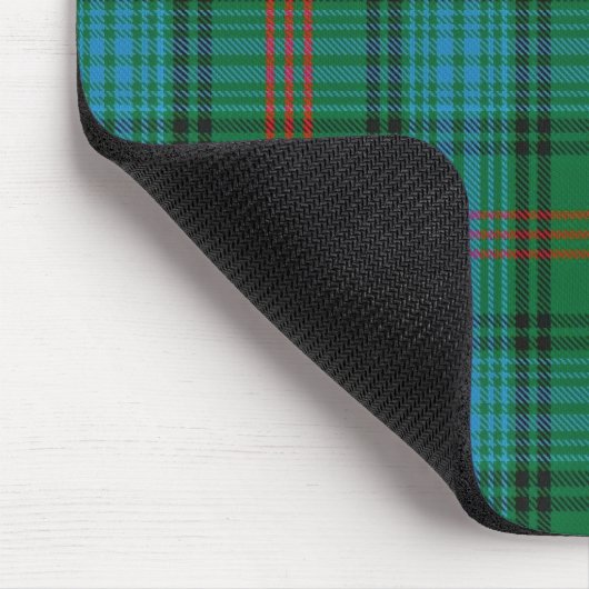 Majestic Scottish Clan Ross Tartan Mousepad (Ecke)