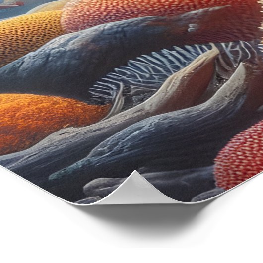 Majestic Shark Poster (Ecke)