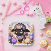 Majestic Sheep Baby Dusche Pappteller (Party)