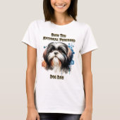Majestic Shih Tzu: National Purebred T-Shirt (Vorderseite)