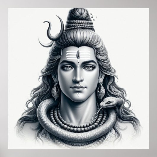 Majestic Shiva - Der kosmische Schutz Poster (Vorne)