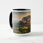 "Majestic Sigiriya: Artistry on a Tasse" Tasse (Vorderseite Links)