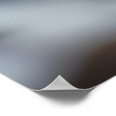 Majestic Snow Leopard Celestial Guardian Poster (Ecke)