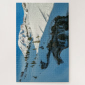 Majestic Snowbound Mt. Rainier Puzzle (Vertikal)