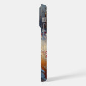 Majestic Snowy Owl in der Wildnis iPhone Hülle (Linke Seite)