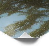 Majestic Snowy Owl Poster (Ecke)