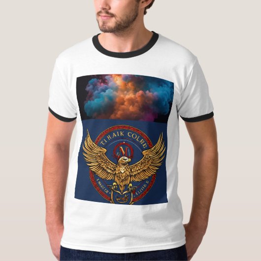 "Majestic Soar Eagle Logo T-Shirt" T-Shirt (Vorderseite)