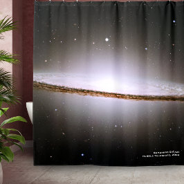 Majestic Sombrero Galaxy Hubble Telescope 2004 Duschvorhang