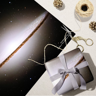 Majestic Sombrero Galaxy Hubble Telescope 2004 Geschenkpapier