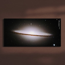 Majestic Sombrero Galaxy Hubble Telescope 2004 Leinwanddruck