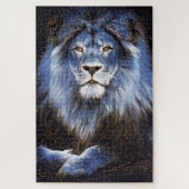 Majestic Sparkle Lion Puzzle (Vertikal)