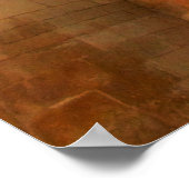 Majestic Sphinx Pyramids Ägyptisches Poster (Ecke)