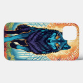 Majestic Spirit Wolf Phone Case (Rückseite (Horizontal))