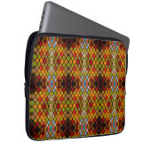 Majestic Stained Glass Window Pattern  Laptopschutzhülle (Vorne Rechts)