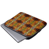 Majestic Stained Glass Window Pattern  Laptopschutzhülle (Vorne Knopf)