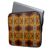 Majestic Stained Glass Window Pattern  Laptopschutzhülle (Vorderseite Links)