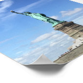 Majestic Statue of Liberty Poster (Ecke)