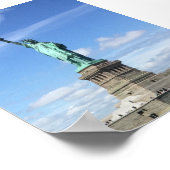 Majestic Statue of Liberty Poster (Ecke)