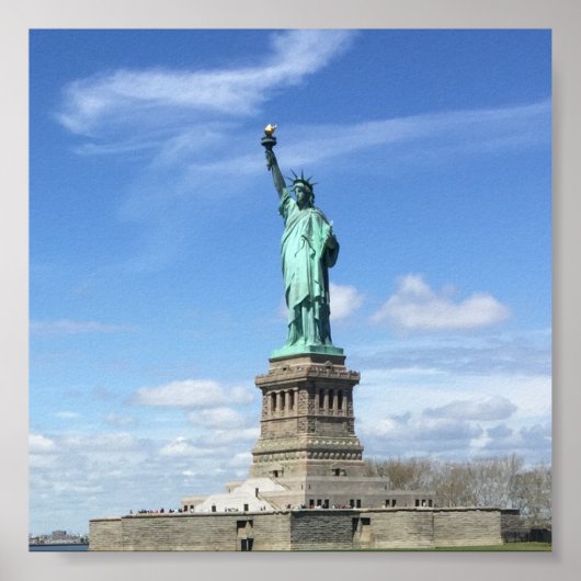 Majestic Statue of Liberty Poster (Vorne)