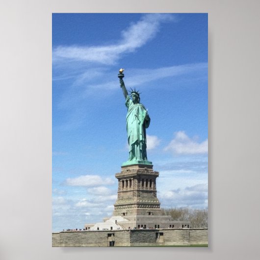 Majestic Statue of Liberty Poster (Vorne)