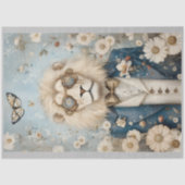 Majestic Steampunk Lion in Hat K2 Decoupage Seidenpapier (Vorderseite)