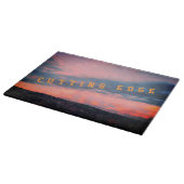Majestic Sunset in Wales, fügen Sie Ihren Text hin Schneidebrett (Ecke)