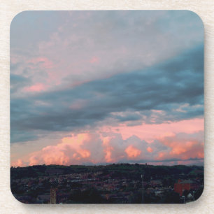 Majestic Sunset in Wales Getränkeuntersetzer