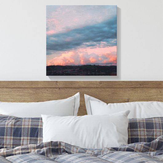 Majestic Sunset in Wales Leinwanddruck (Insitu (Schlafzimmer))