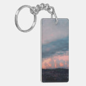Majestic Sunset in Wales Schlüsselanhänger (Vorderseite links)