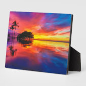 Majestic Sunset | Wailea Beach, Maui, Hawaii Fotoplatte (Seite)